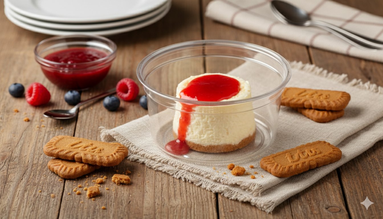 Cheesecake Philadelphia fruits rouges maison - Dessert ALLEGRIA